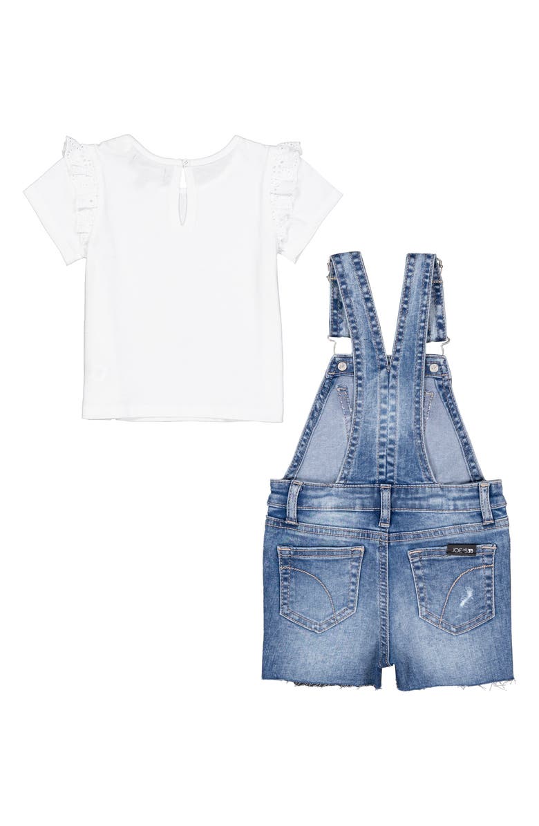 Joe's Jeans T-Shirt & Overalls Set, Alternate, color, 