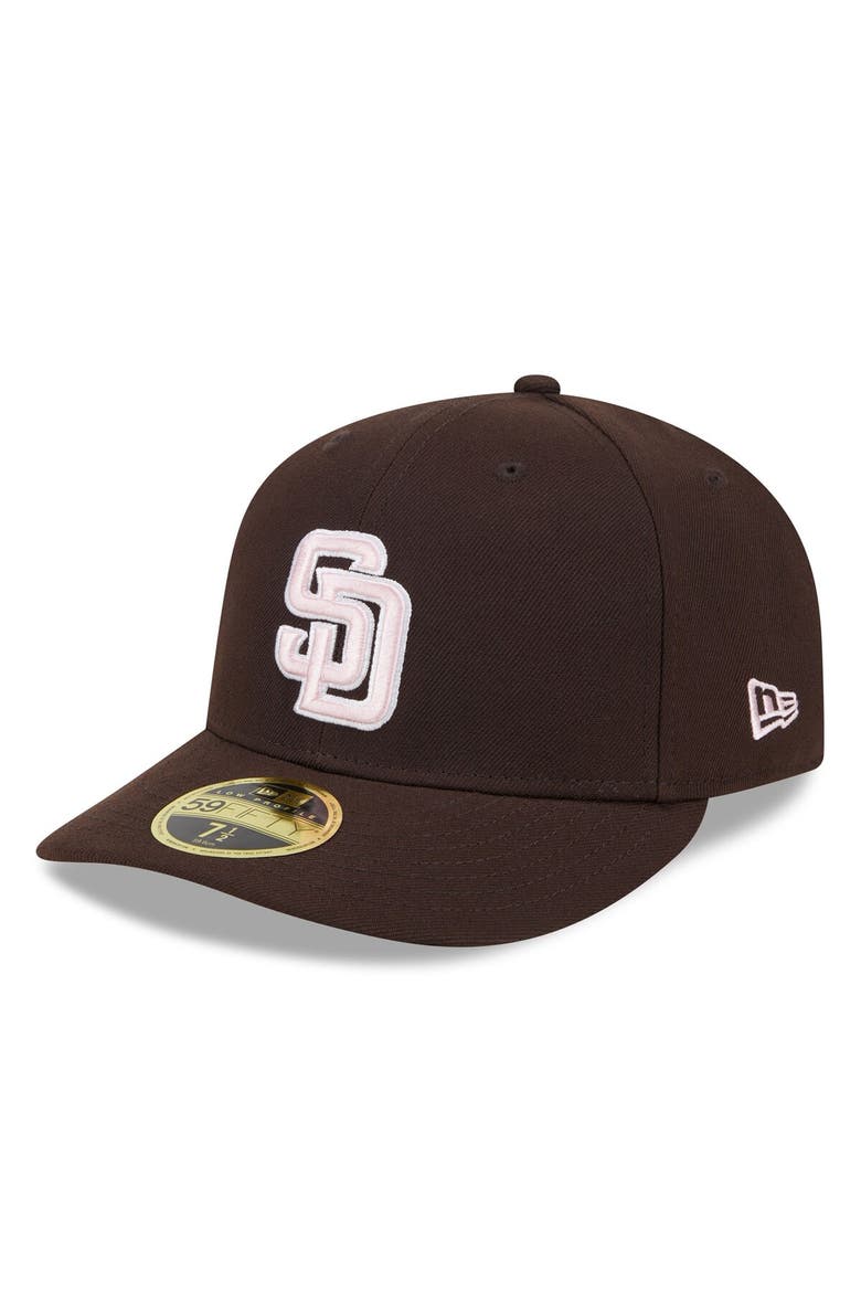 Men's New Era  Brown San Diego Padres 2024 Mother's Day Low Profile 59FIFTY Fitted Hat, Main, color, Brown