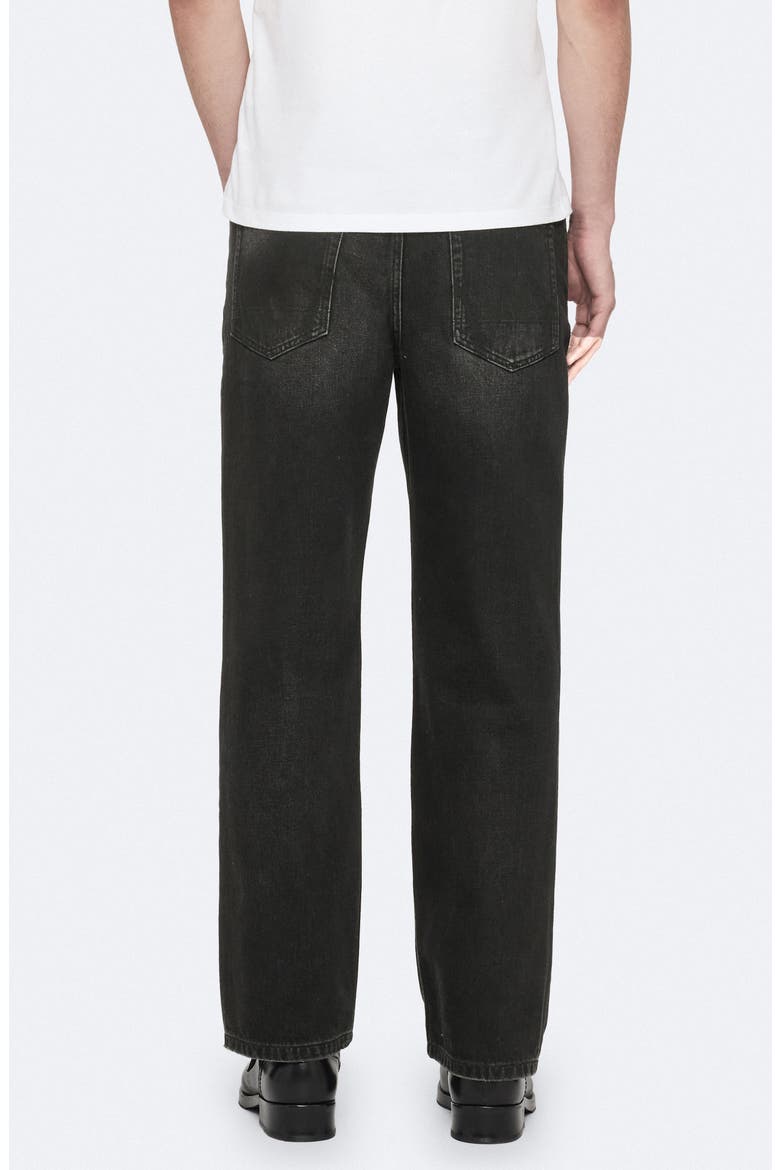 Loose Straight Leg Jeans, Alternate, color, WASHED GREY