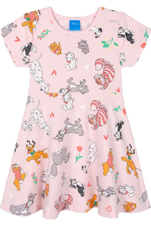 Short Sleeve Skater Dress (toddler, Little Kid & Big Kid)