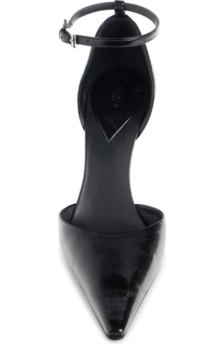 Alaïa Ankle Strap d'Orsay Pump, Alternate, color, Noir