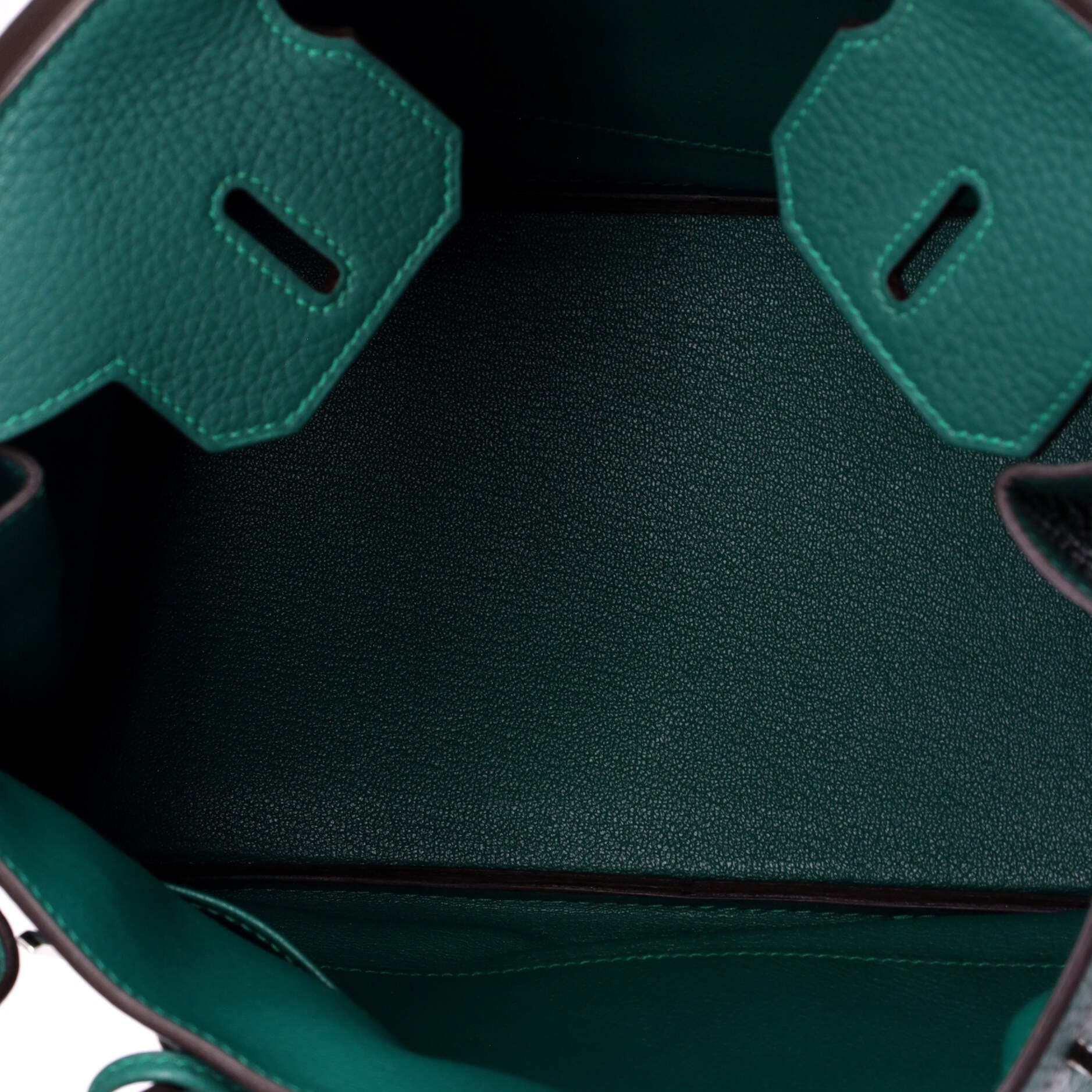 Birkin Handbag Green Clemence with Palladium Hardware 30, Alternate, color, Green