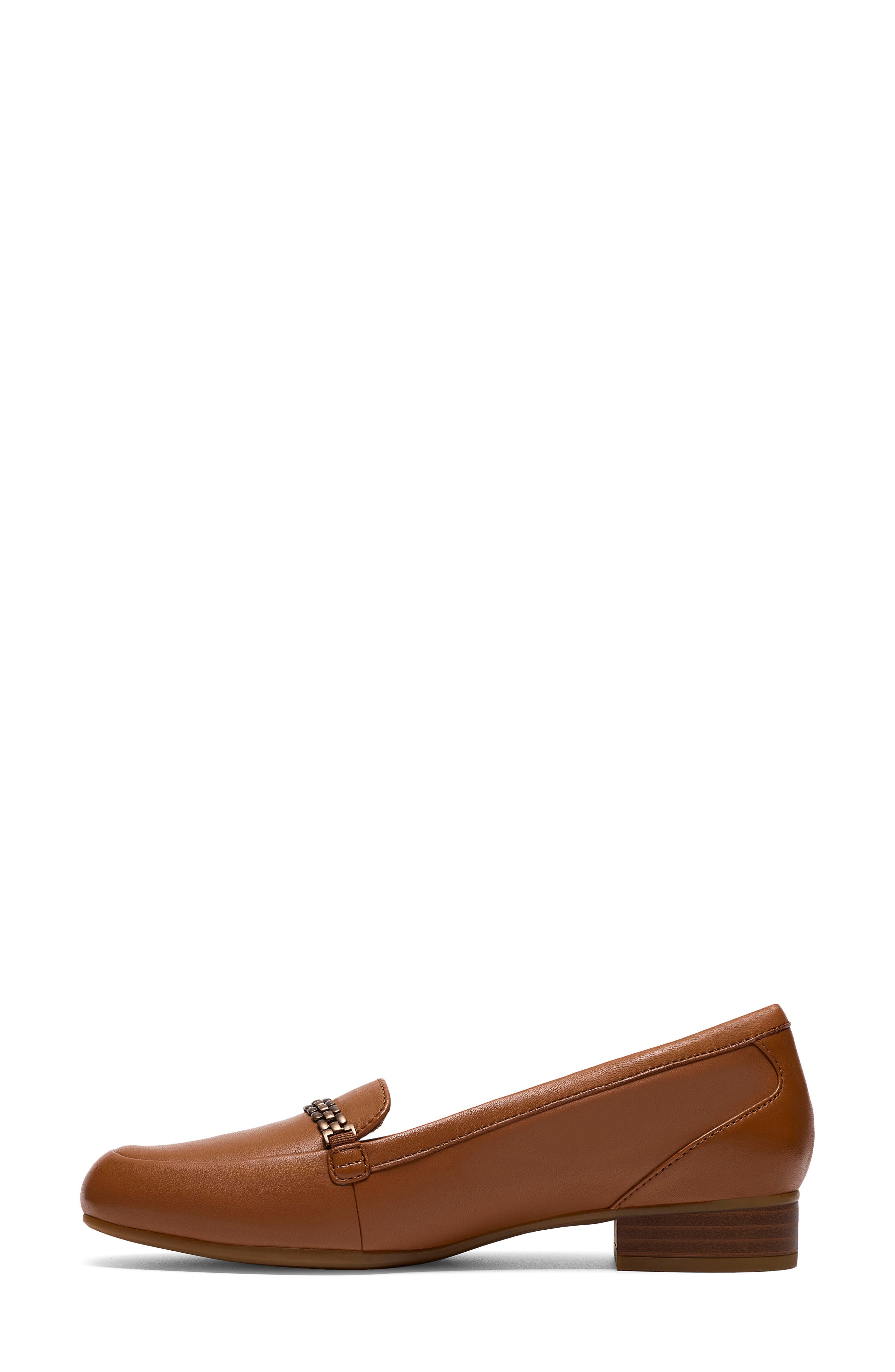 Juliet Mia Leather Loafer, Alternate, color, TAN LEATHER