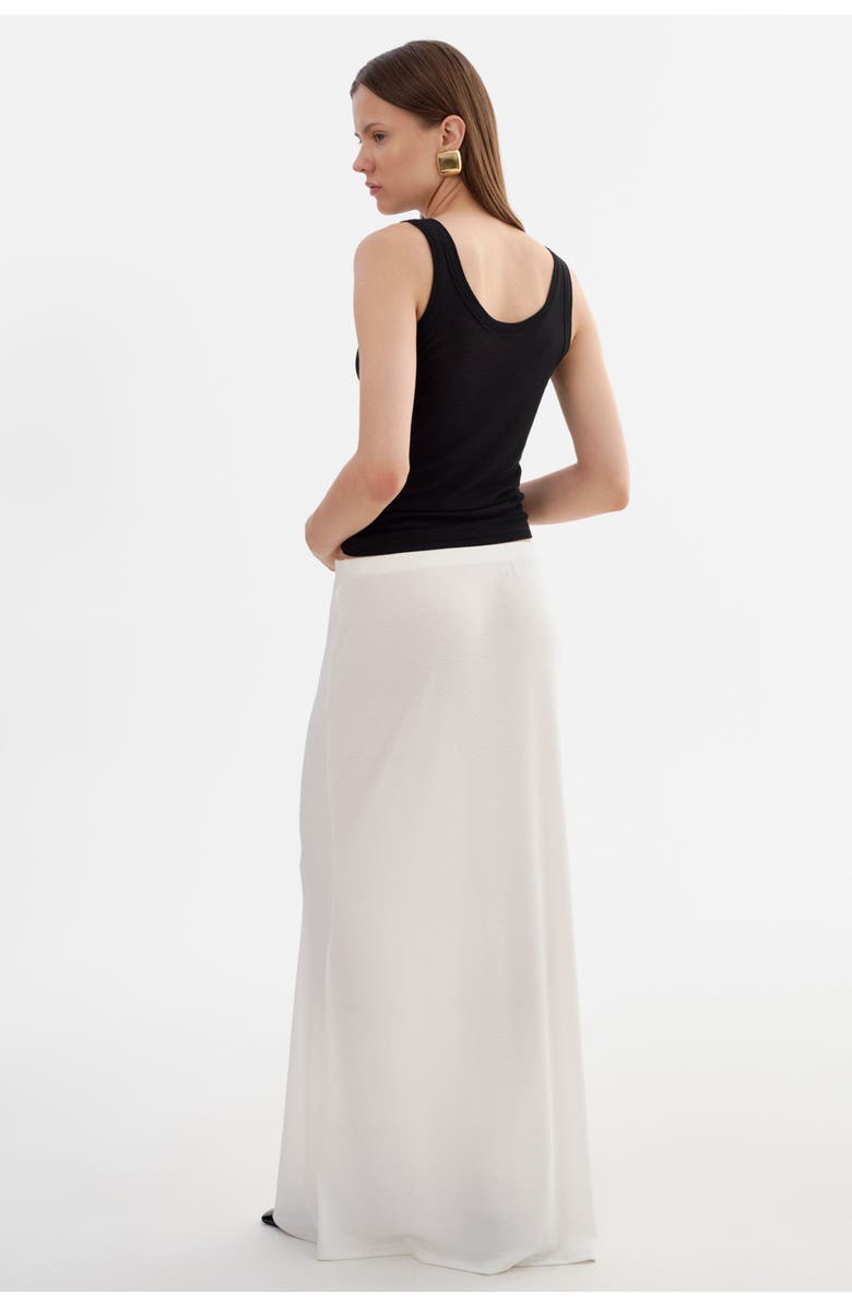 LAMARQUE Jazmin | Knit Maxi Skirt, Alternate, color, Whisper White