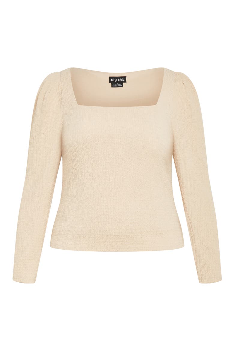 Jacqueline Texture Top, Alternate, color, CREAM