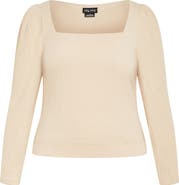 City Chic Jacqueline Texture Top