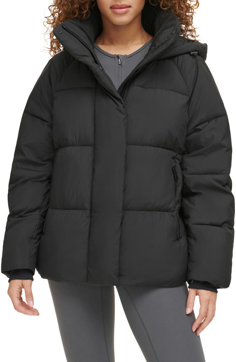 Levi's Hooded Puffer Jacket, Main, color,