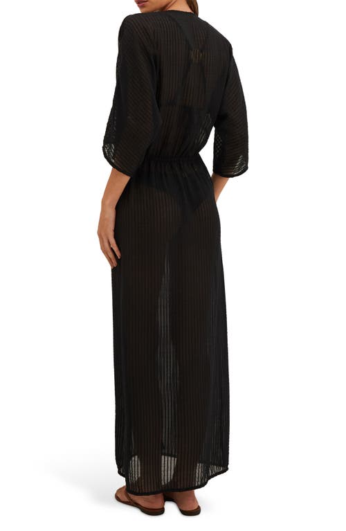 Vix Paula Hermanny Allie Cutout Cotton Cover-up Maxi Dress