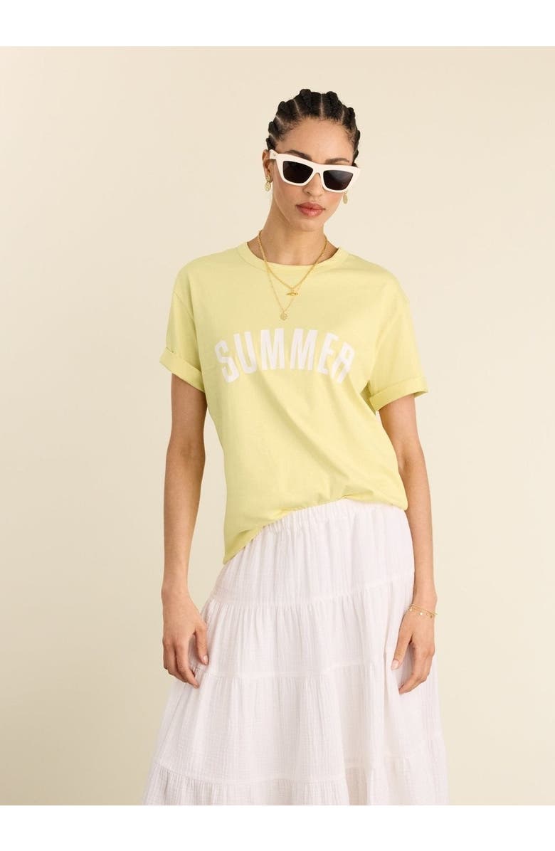 Baukjen Kit Printed Crew Neck Relaxed T-Shirt, Alternate, color,