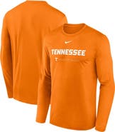 Nike Men's Nike Tennessee Orange Tennessee Volunteers 2025 Courtside Basketball Shootaround Legend Dri-FIT Long Sleeve T-Shirt
