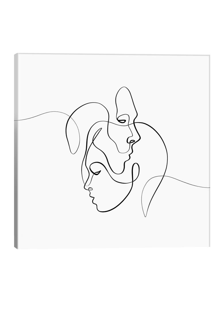 Closer by Dane Khy Canvas Wall Art - 18" x 18, Main, color, MULTI