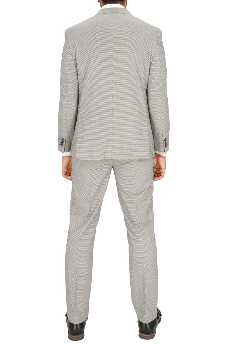 Modern Fit Houndstooth Suit, Alternate, color, HOUNDSTOOTH