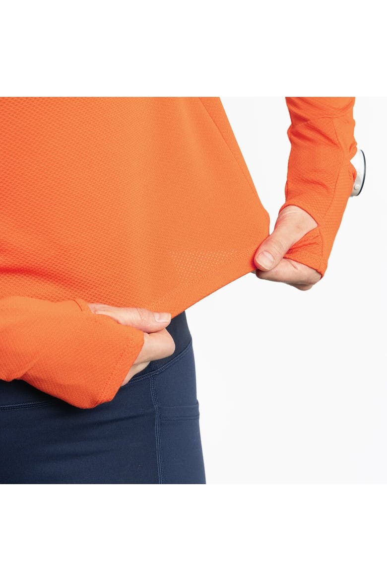 Flyout Boxy Long-Sleeve Shirt - Women's, Alternate, color, Sunburst