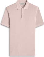 Bugatchi Cotton Blend French Terry Polo