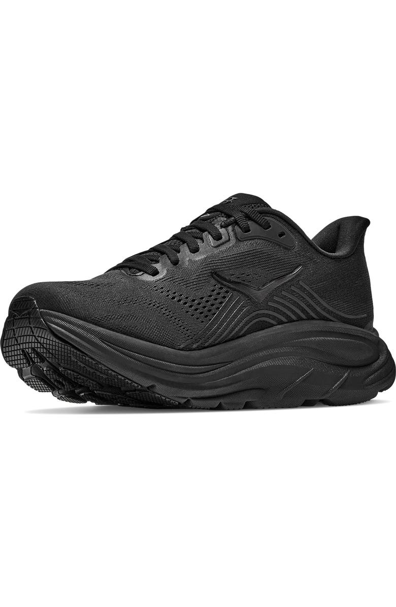 HOKA Clifton 11 Running Shoe, Alternate, color, Black / Black