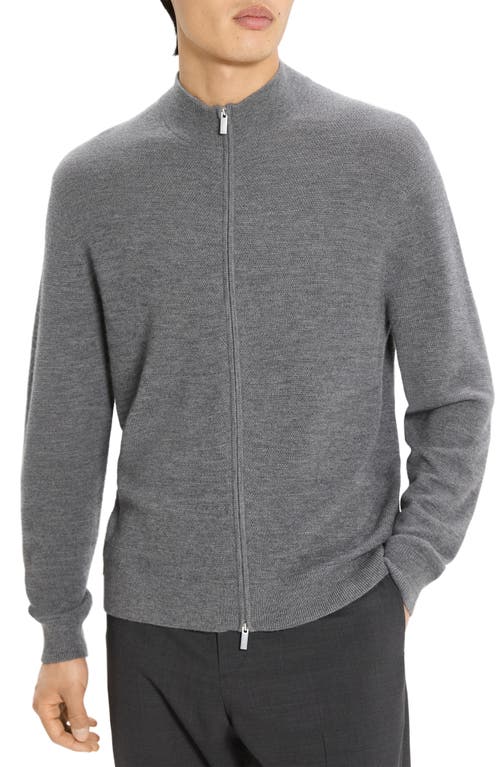 Theory Cyr Cashmere Cardigan In Gray