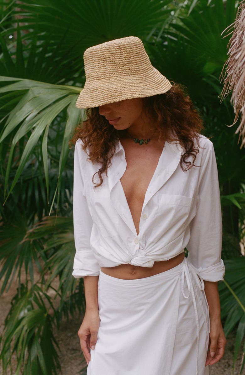 Vitamin A<sup>®</sup> Nadia Cover-Up Shirt, Alternate, color, White