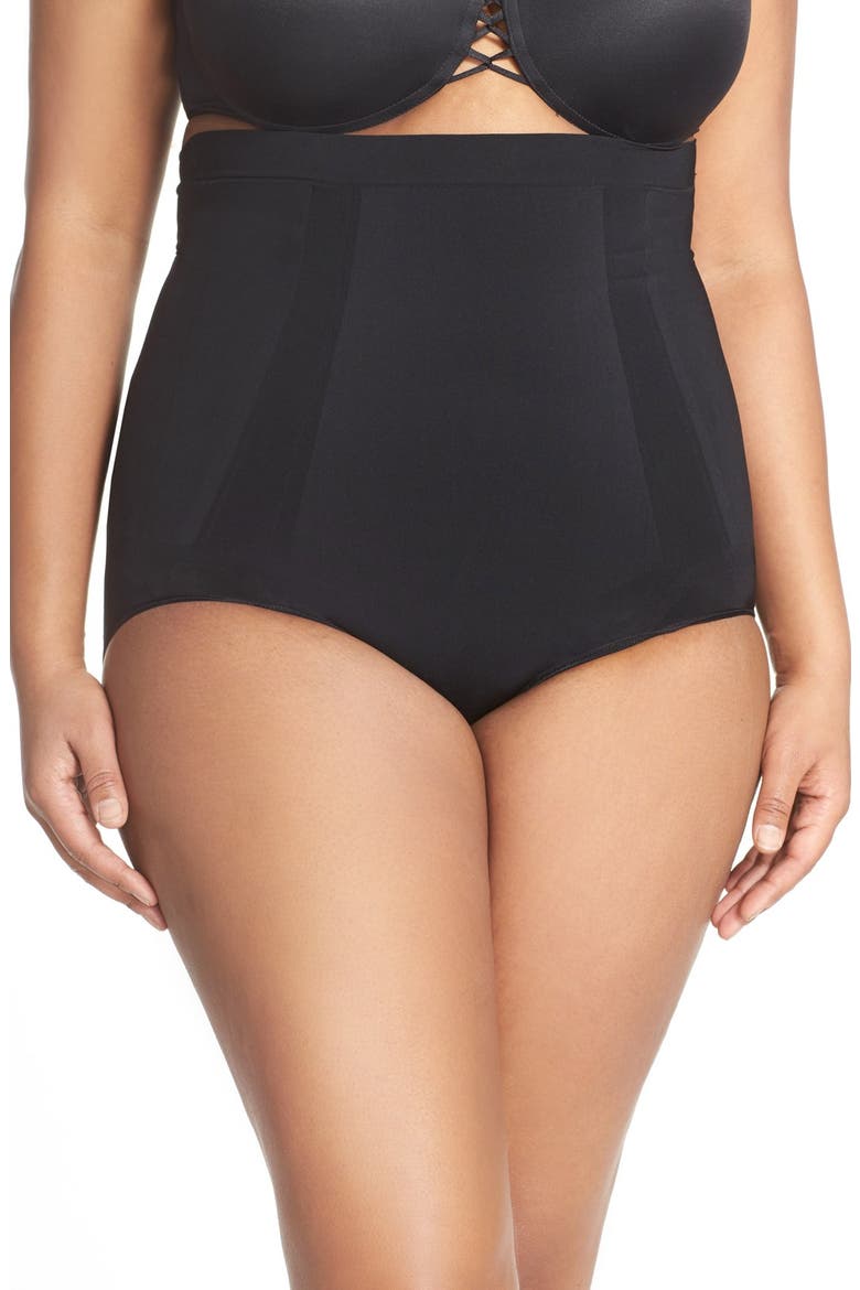 SPANXsculpt™ OnCore High Waist Briefs, Main, color, VERY BLACK