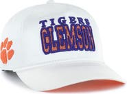 '47 Women's '47 White Clemson Tigers Outspoken Hitch Adjustable Hat