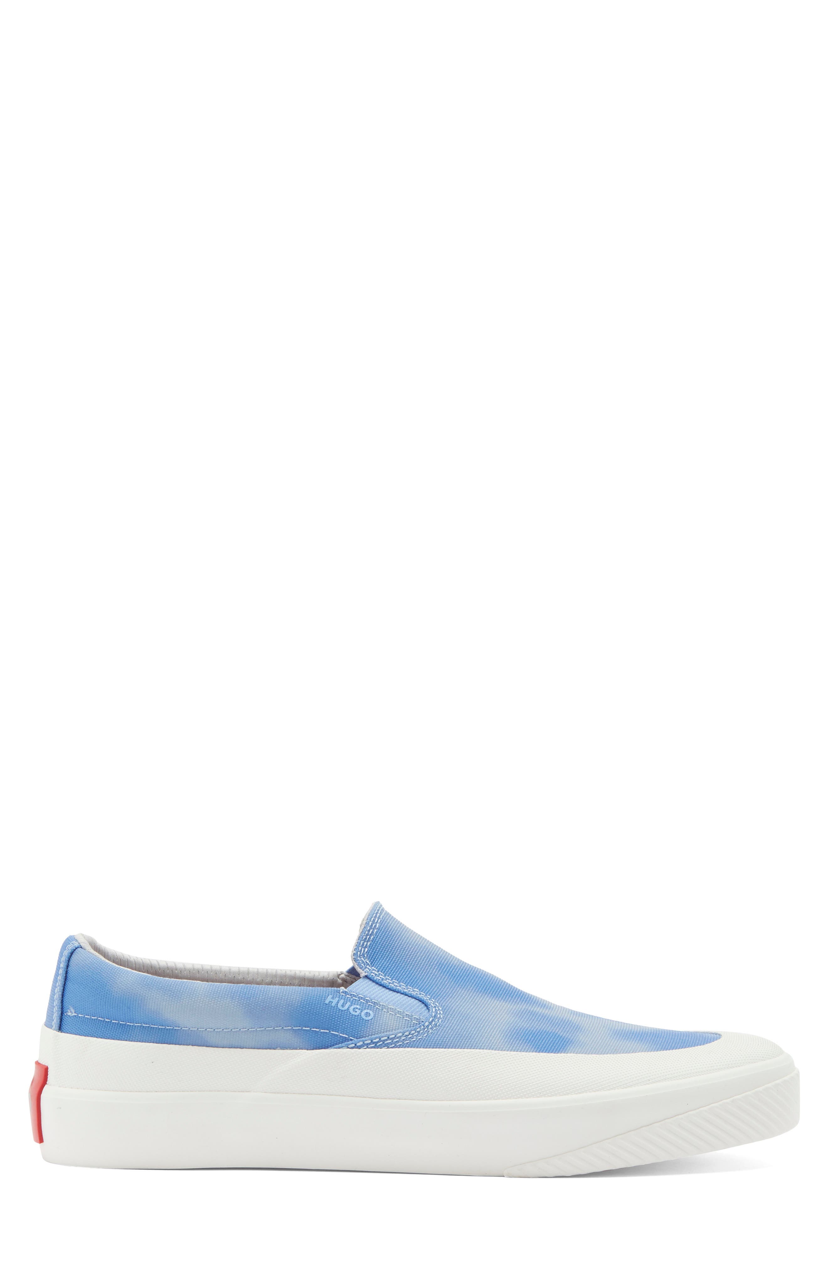 BOSS Tie Dye Slip-On Sneaker, Alternate, color, Blue