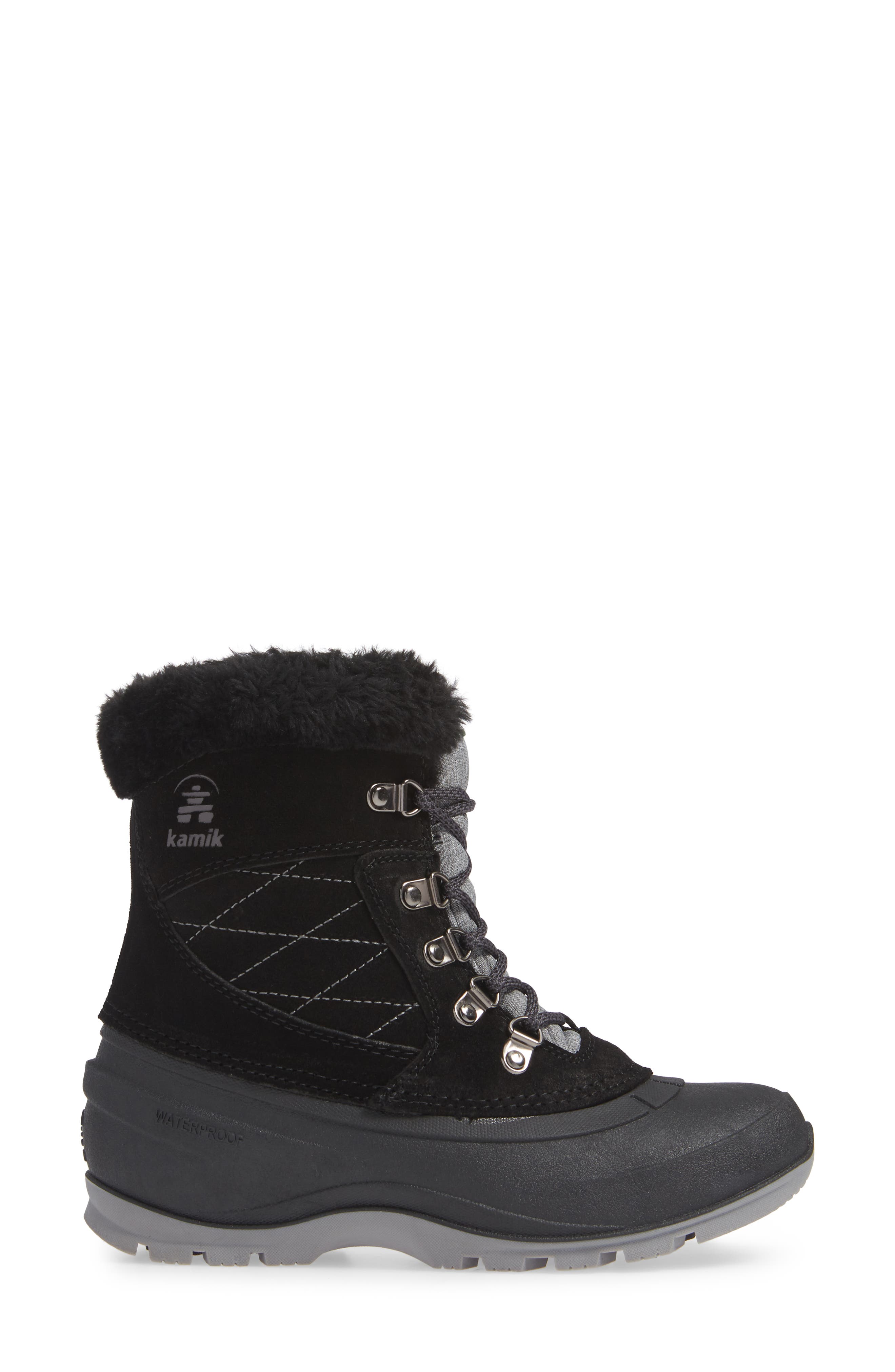 Kamik Snovalley1 Waterproof Thinsulate<sup>®</sup> Insulated Snow Boot, Alternate, color, 