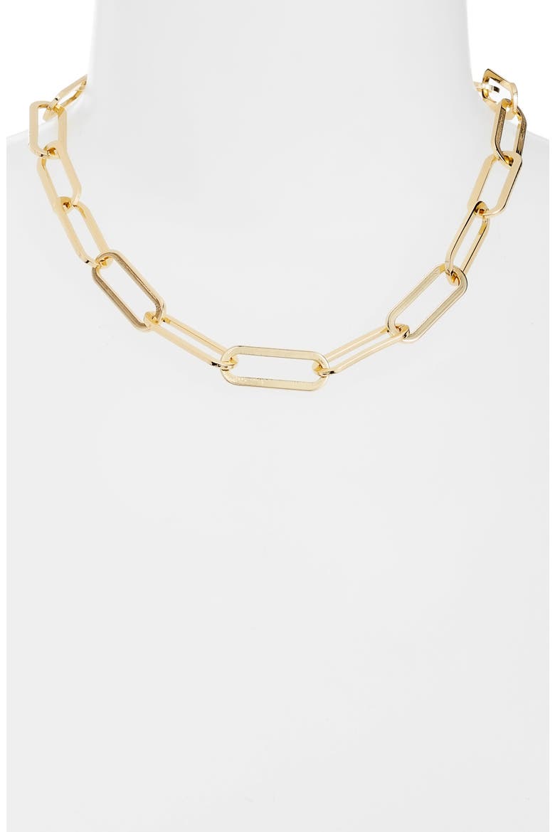 Hera Necklace, Alternate, color, GOLD
