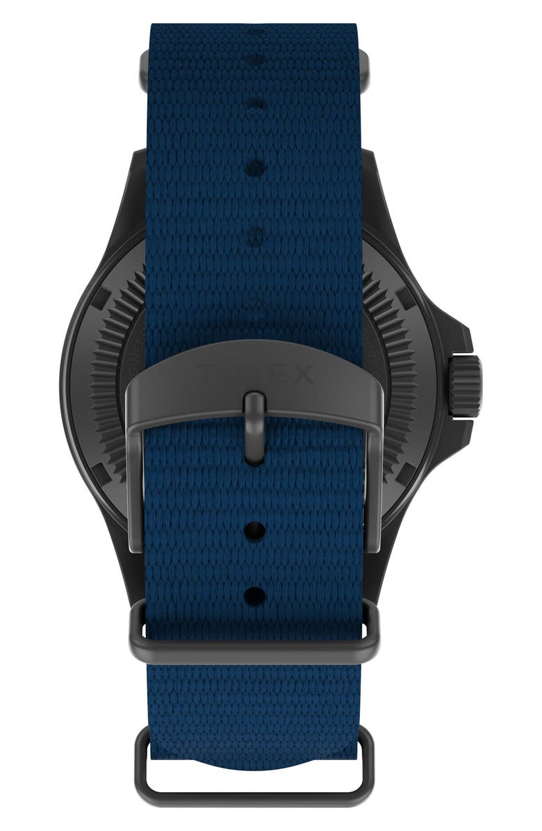 Timex<sup>®</sup> Expedition<sup>®</sup> North Field Post Solar Webbing Strap Watch, Alternate, color, Blue