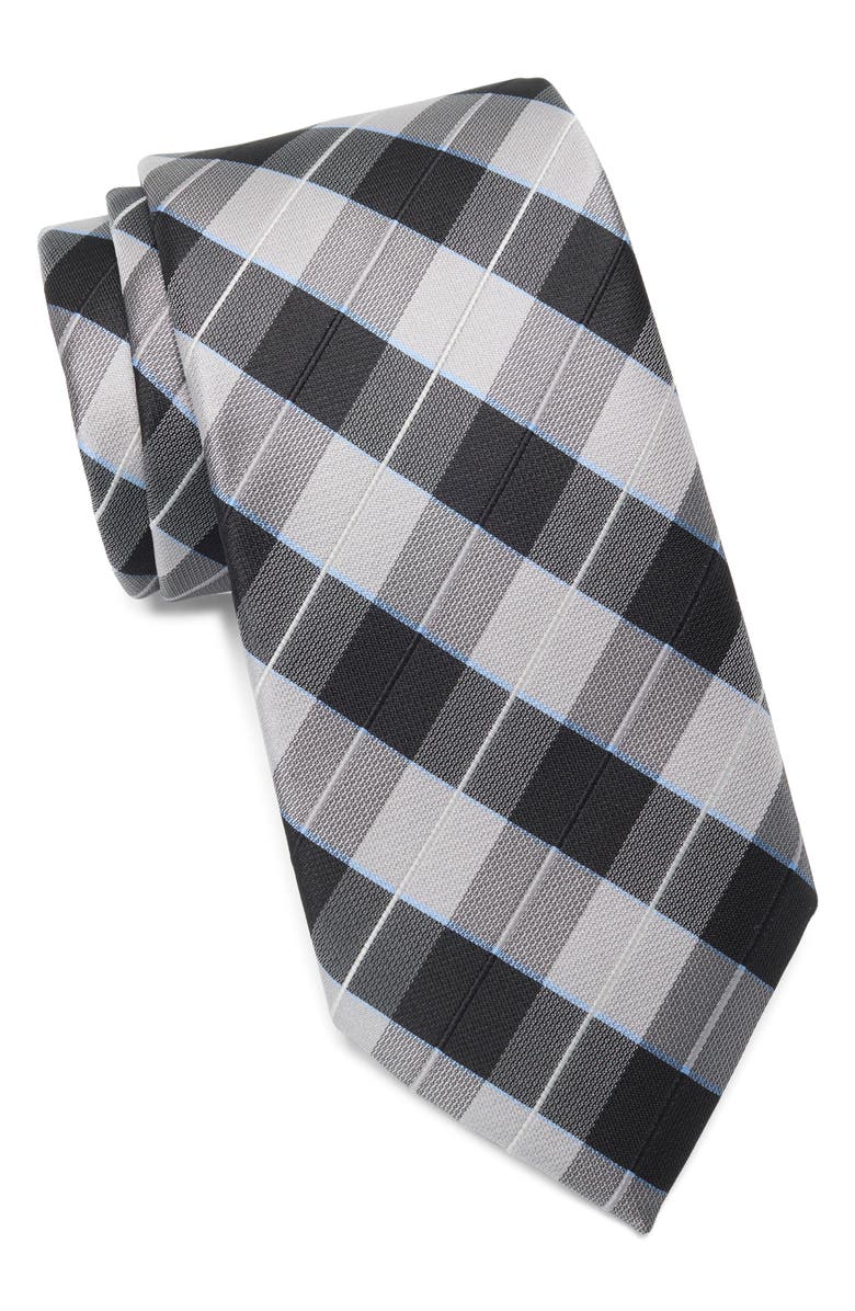 Michael Kors Halyard Check Tie, Main, color, 