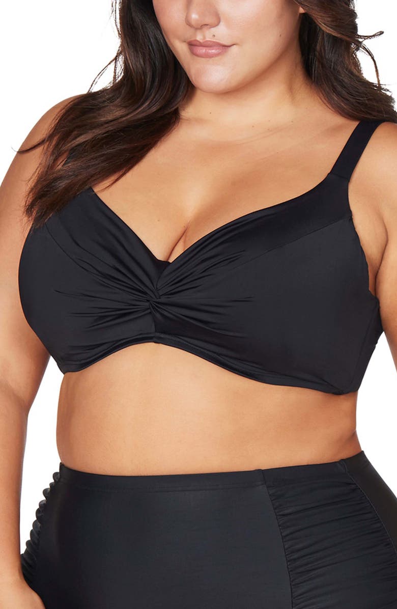 Artesands Hues Monet D- & DD-Cup Underwire Bikini Top, Main, color, 