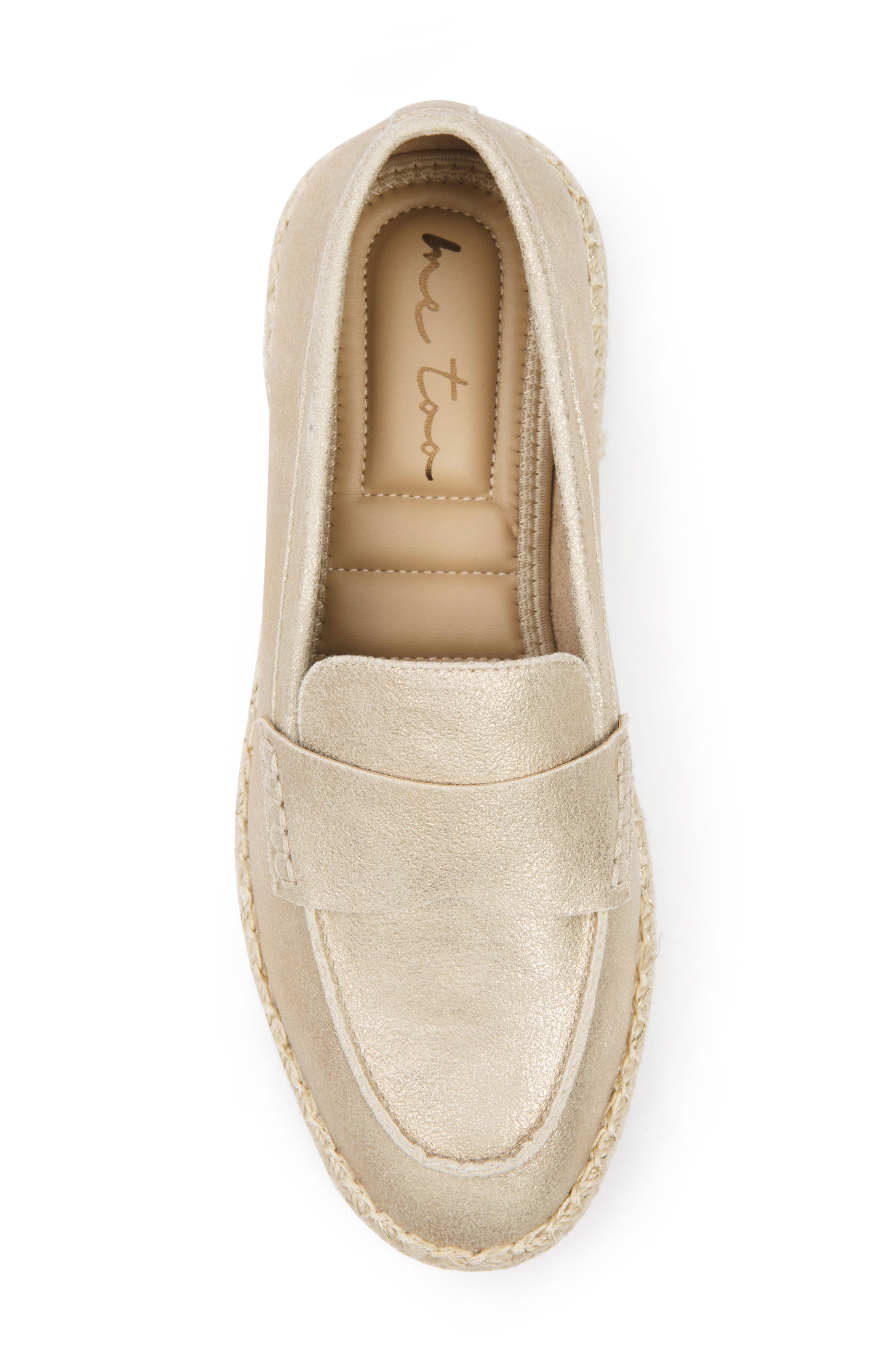 Me Too Kason Metallic Loafer, Alternate, color, 