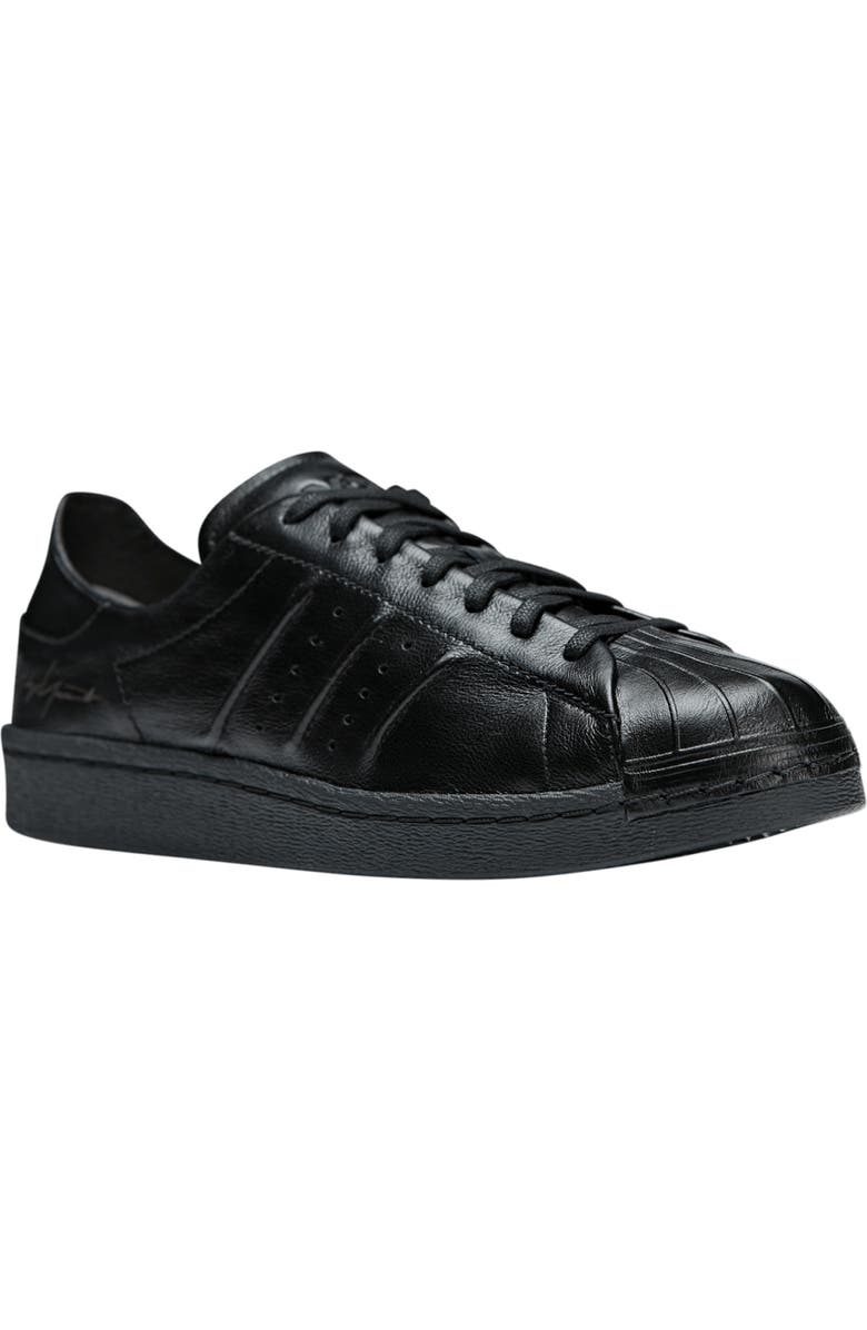 Y-3 Superstar Sneaker, Main, color, Black/Blac