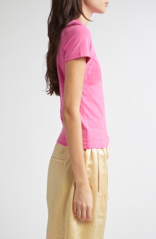 Shop Julie Kegels Bikini Trompe L'oeil T-shirt In Pink