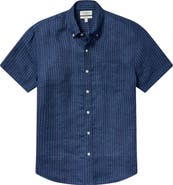 Bonobos Slim Fit Striped Linen Shirt