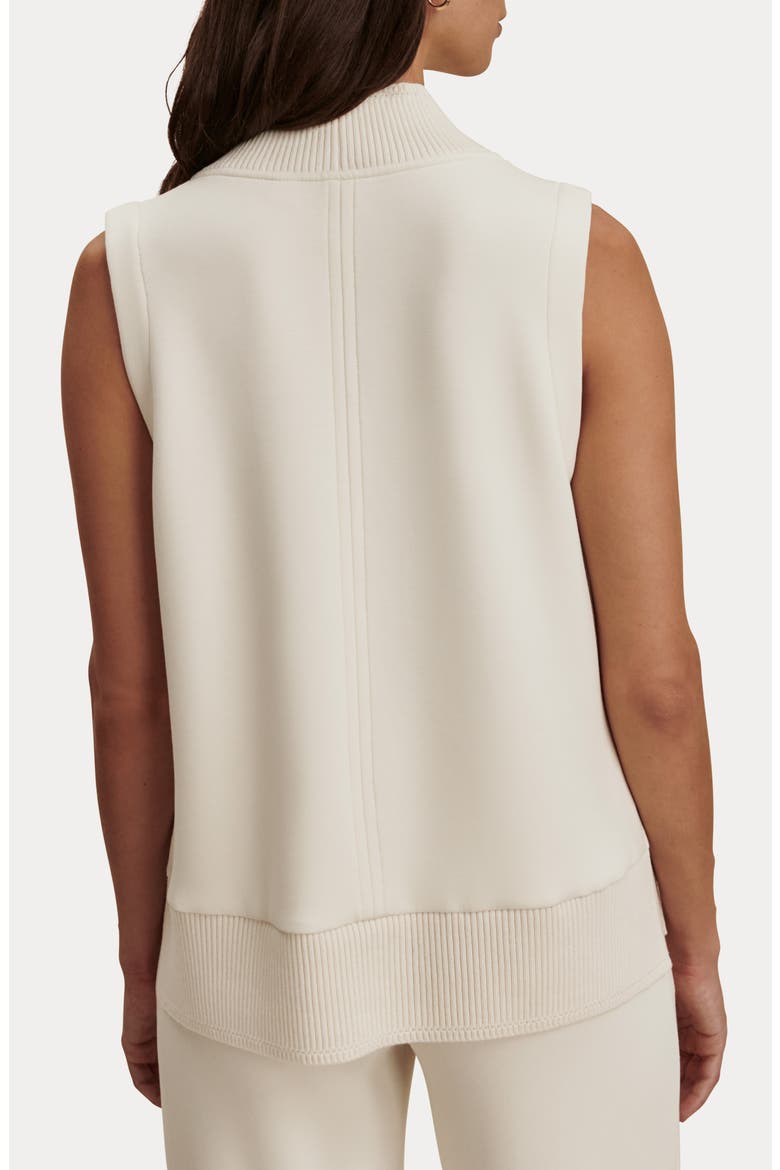 Freida V-Neck Jersey Tank, Alternate, color, PRISTINE
