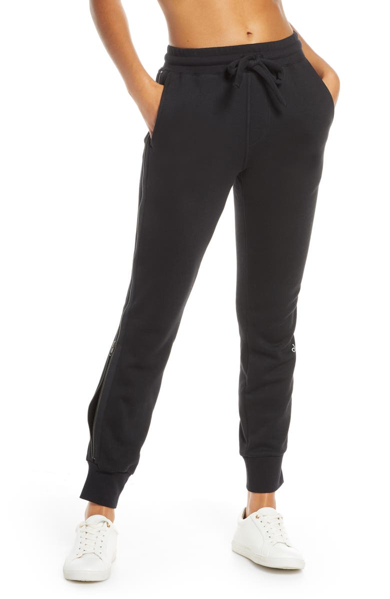 Alo Rail Sweatpants, Main, color, 