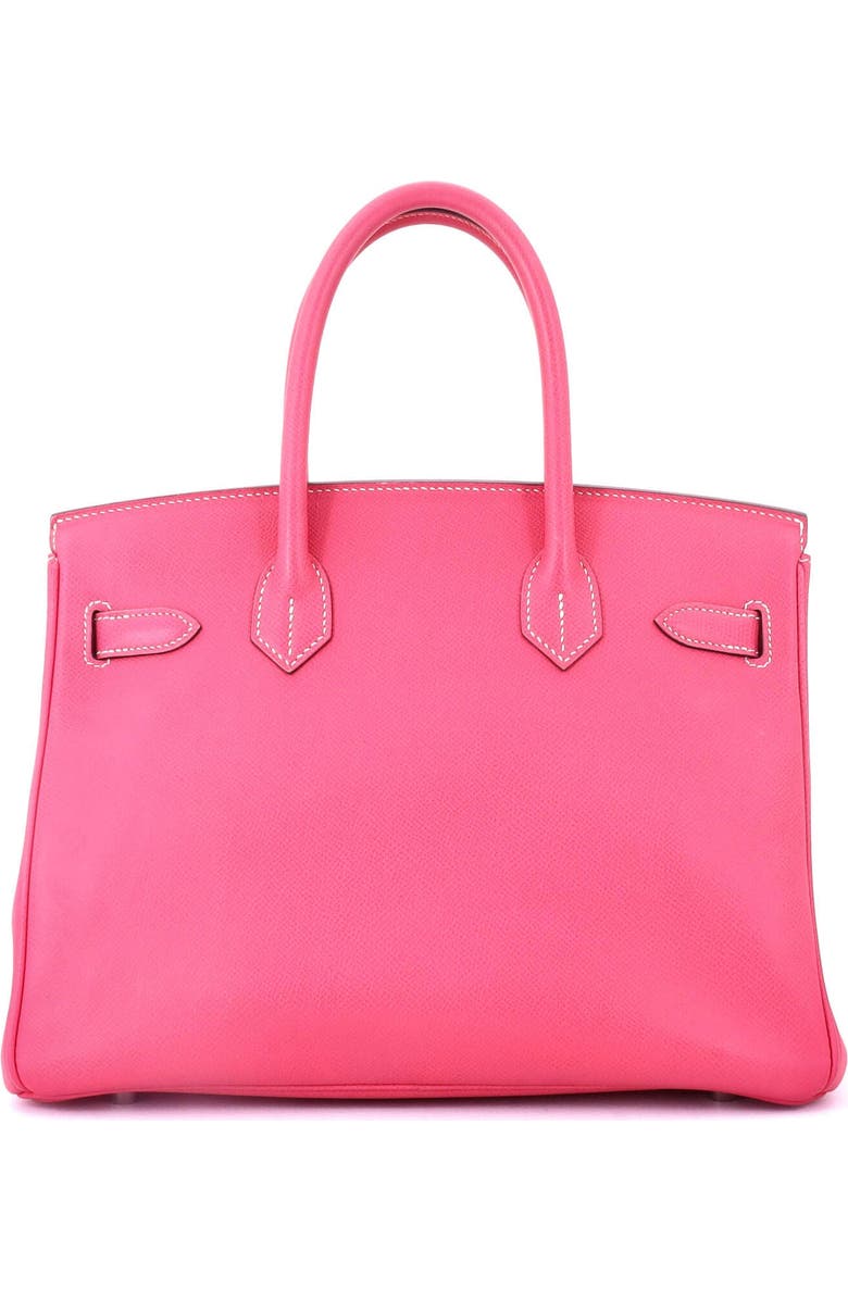 Pre-Owned Hermes Birkin Handbag Pink Epsom with Palladium Hardware 30, Alternate, color, Rose Tyrien