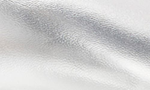 Stuart Weitzman Benni Metallic Mary Jane Pumps In Silver