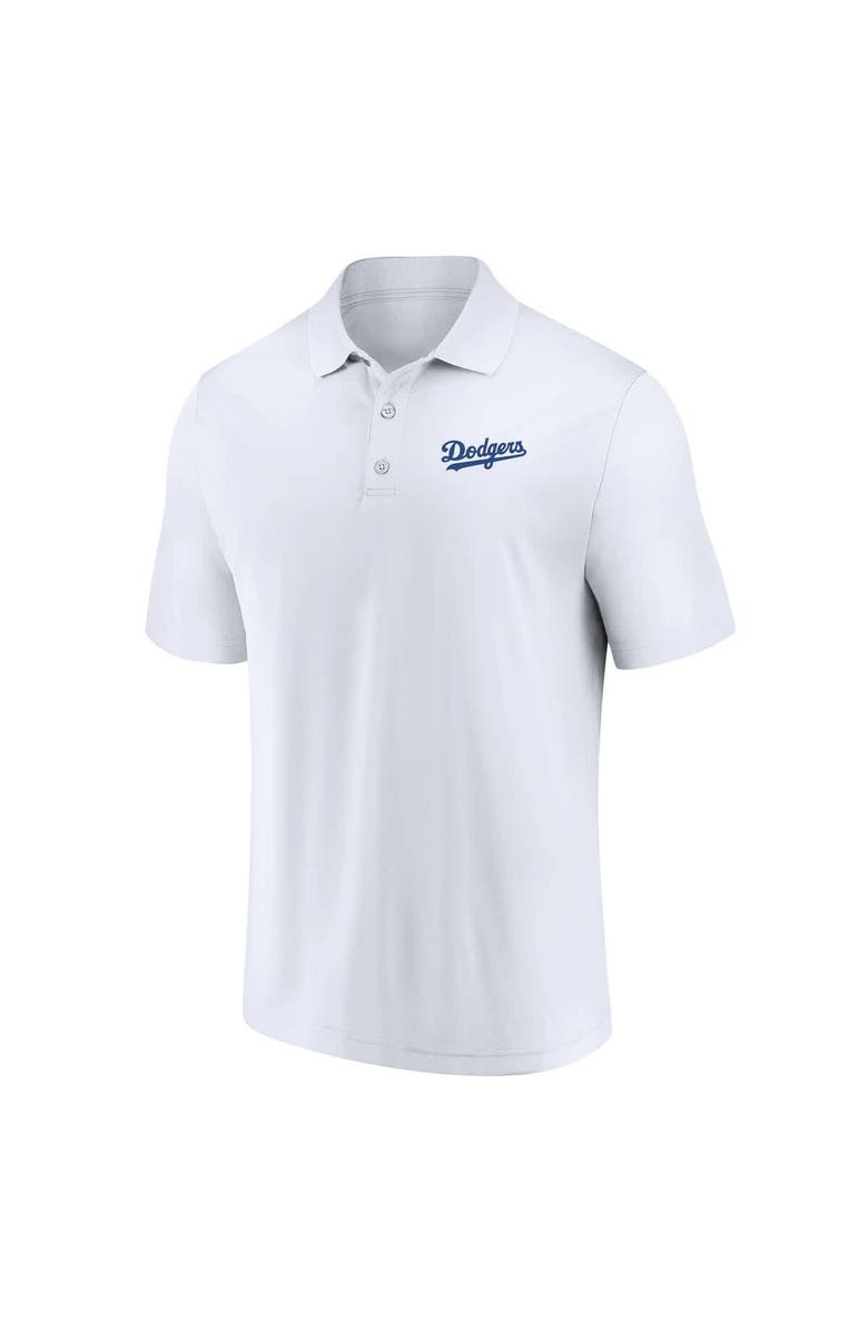 FANATICS Men's Fanatics White Los Angeles Dodgers Component Polo, Alternate, color, White