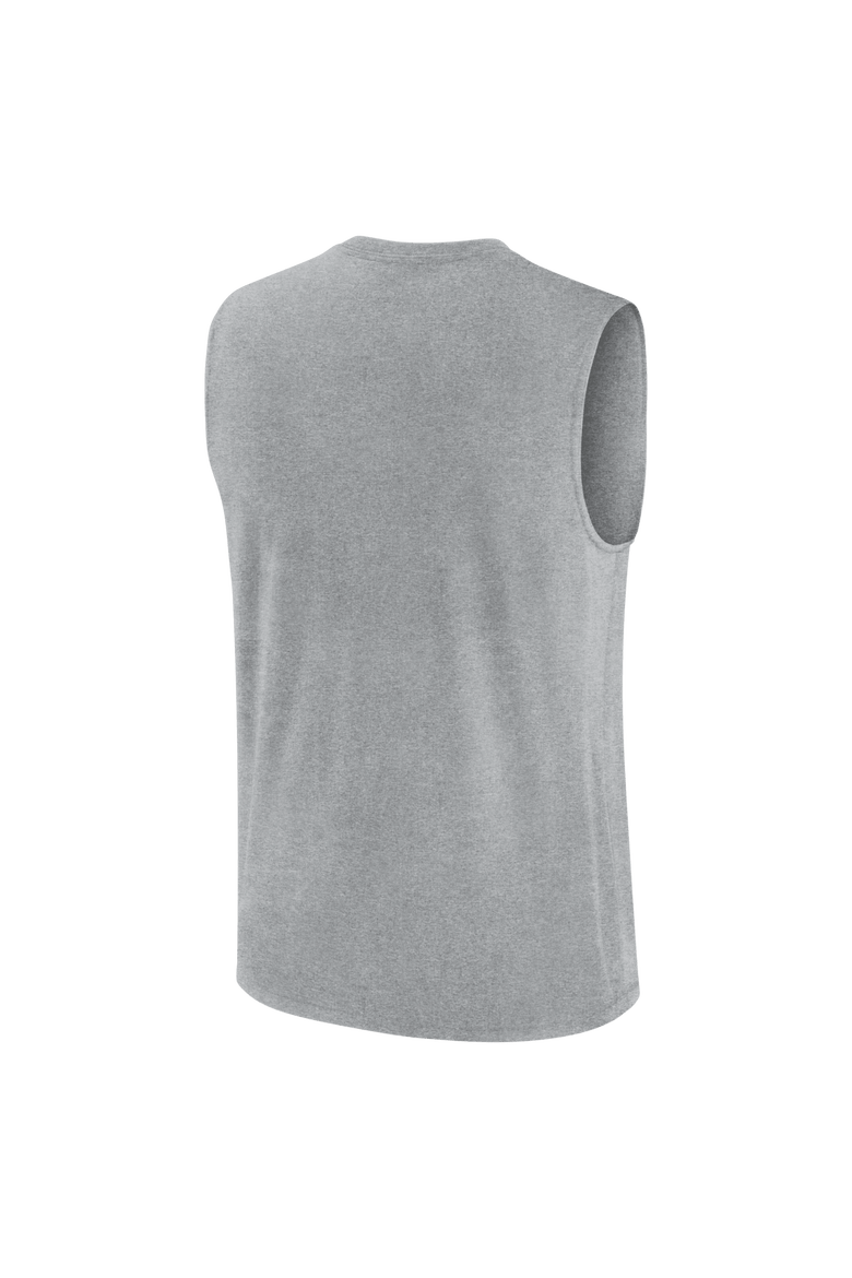 Men's Nike Heather Gray Duke Blue Devils Primetime Legend Arch Dri-FIT Muscle Tank Top, Alternate, color, Heather Gray