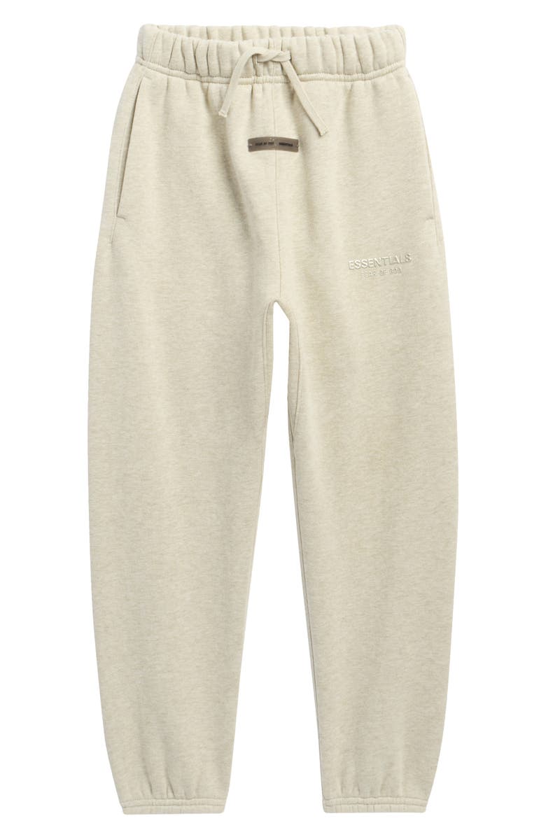 Fear of God Essentials Kids' Classic Sweatpants, Main, color, Heather Stone