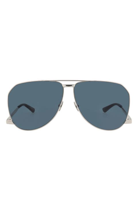 61mm Aviator Sunglasses