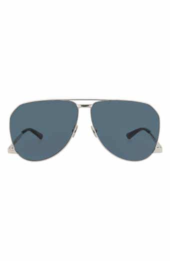 61mm Aviator Sunglasses