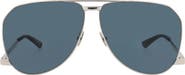 Saint Laurent 61mm Aviator Sunglasses