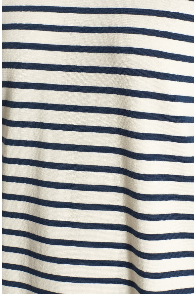 Stripe Raglan Shirtdress, Alternate, color, BENGALI INDIGO