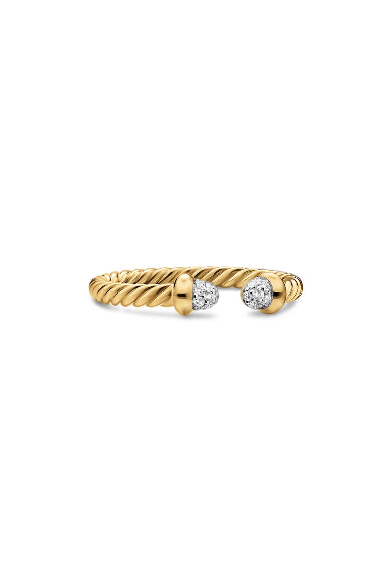 Micro Cablespira® Flex Open Ring, Alternate, color, GOLD