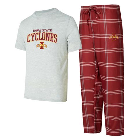 Men's Concepts Sport Iowa State Cyclones T-Shirt & Pants Sleep Set