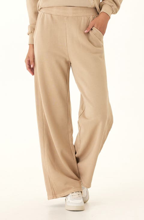 Esmeralda Mineral Wash Wide Leg Pants