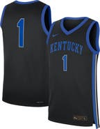 Nike Men's Nike #1 Black Kentucky Wildcats Alternate Replica Jersey