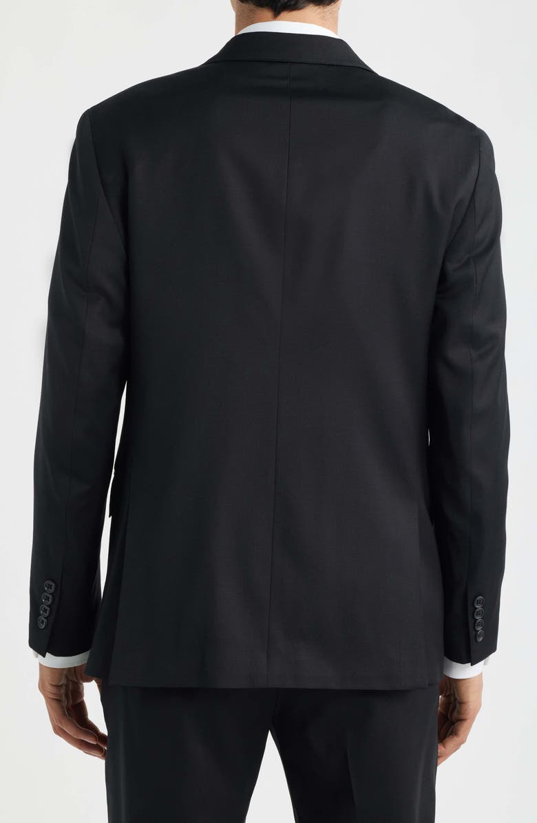 Bonobos Jetsetter Standard Fit Black Stretch Wool Suit Jacket, Alternate, color, Black