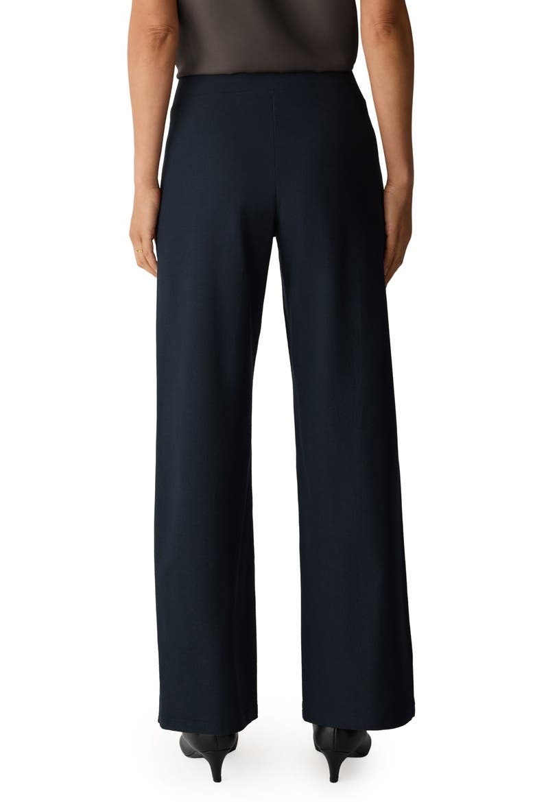 High Waist Wide Leg Pants, Alternate, color, MARITIME